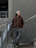 Salt Washed Cargo Denim
