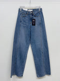 106 High-Waist Wide Denim Pants