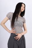Rosy puff T-shirt