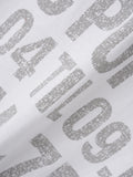 Pop-up vintage print T-shirt