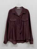 Kazun Pocket Loose Fit Blouse