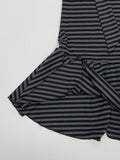 [Tie SET] Stripe frill sleeveless