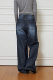 washing a-line denim