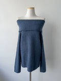 Boucle Off-Shoulder Knit