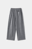 Border stripe summer pants