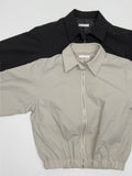 Comment Collar Loose Fit Wind Jumper