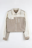 Tweed Cotton Blouson Jacket