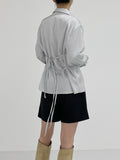 Satin Strap Loose Fit Blouse