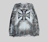 Dirty Painted Washed West Long Sleeve