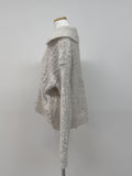 Granma Collar Knit Cardigan