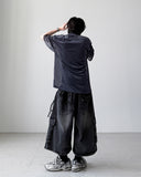 Hito Strap Bermuda Denim