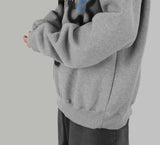 Spray brushed sweatshirt