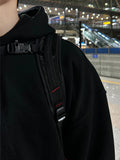 Word Semi Crop Half Hood