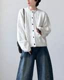 Runan Cable Hair Cardigan