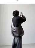 Hyatt Leather Crossbody Bag