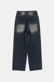 Cloudy domingo washed denim pants