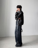 Cynical Crop Leather Jacket