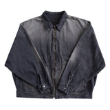 Aging Trucker Denim Jacket