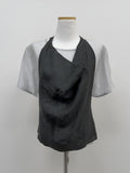 Fiona See-through Round Neck Blouse