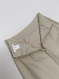 [Belt SET] Cotton H-line Long Skirt