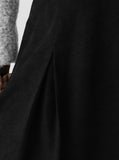 Loki Semi Banding Flared Long Skirt