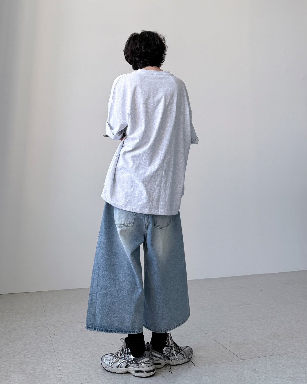 【YOURNUS】Broken Over Half Sleeve YOURNUS (ユアノス) - ブロークンオーバー半袖Tシャツ / Broken