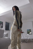 cotton work cargo pants