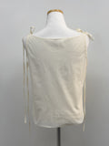 Draw Strap Nylon Bustier