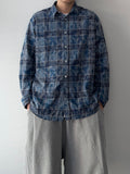 Shawnee Bleach Check Over Shirt
