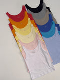 Rainbow Daily Ribbed Sleeveless Top