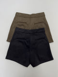 Suede Brushed Shorts