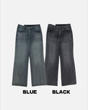 Ront Brush Flare Denim Pants