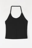 Holter ribbed sleeveless