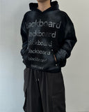 Vintage Dirty Lettering Hoodie