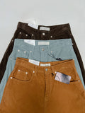 831 Corduroy High-Waist Wide Pants