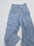 716 High Waist Wide Denim