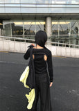CURVE BACK ARC TEE