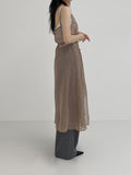 Organza Bustier Layered One Piece