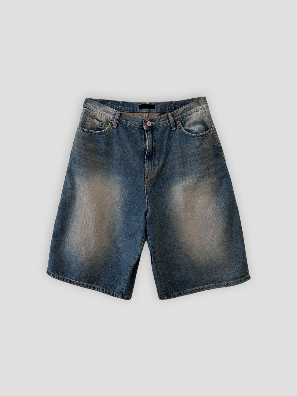 【DISCERNMENT】Dying Sandwashing Over Denim PT (half) org.jpg