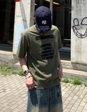 Splash Lettering Short Sleeve Tee