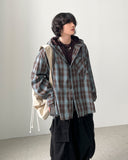 Blasse Check Hood Shirt