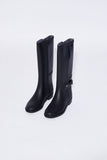 belt rain boots