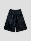 Vegan Leather Bermuda Banding