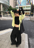 STRUCTURE WIDE SLACKS PANTS