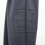 (Unisex) Diction Embroidered Balloon Brushed Sweatpants