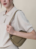 Woody Collar Linen Knit