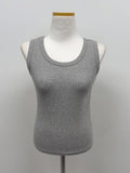 Ava Ribbed Sleeveless Top