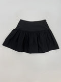 Tiered Flare Mini Skirt