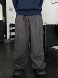 Solid Cotton Banding Cargo Pants