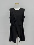 Raschel Nylon Slit Long Vest